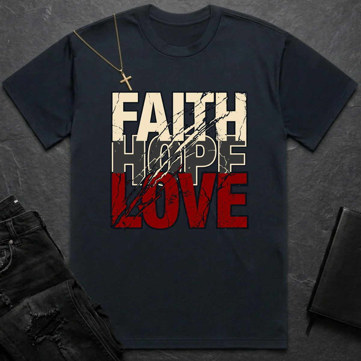 Faith, Hope & Love BoxTee