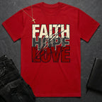 Faith, Hope & Love BoxTee
