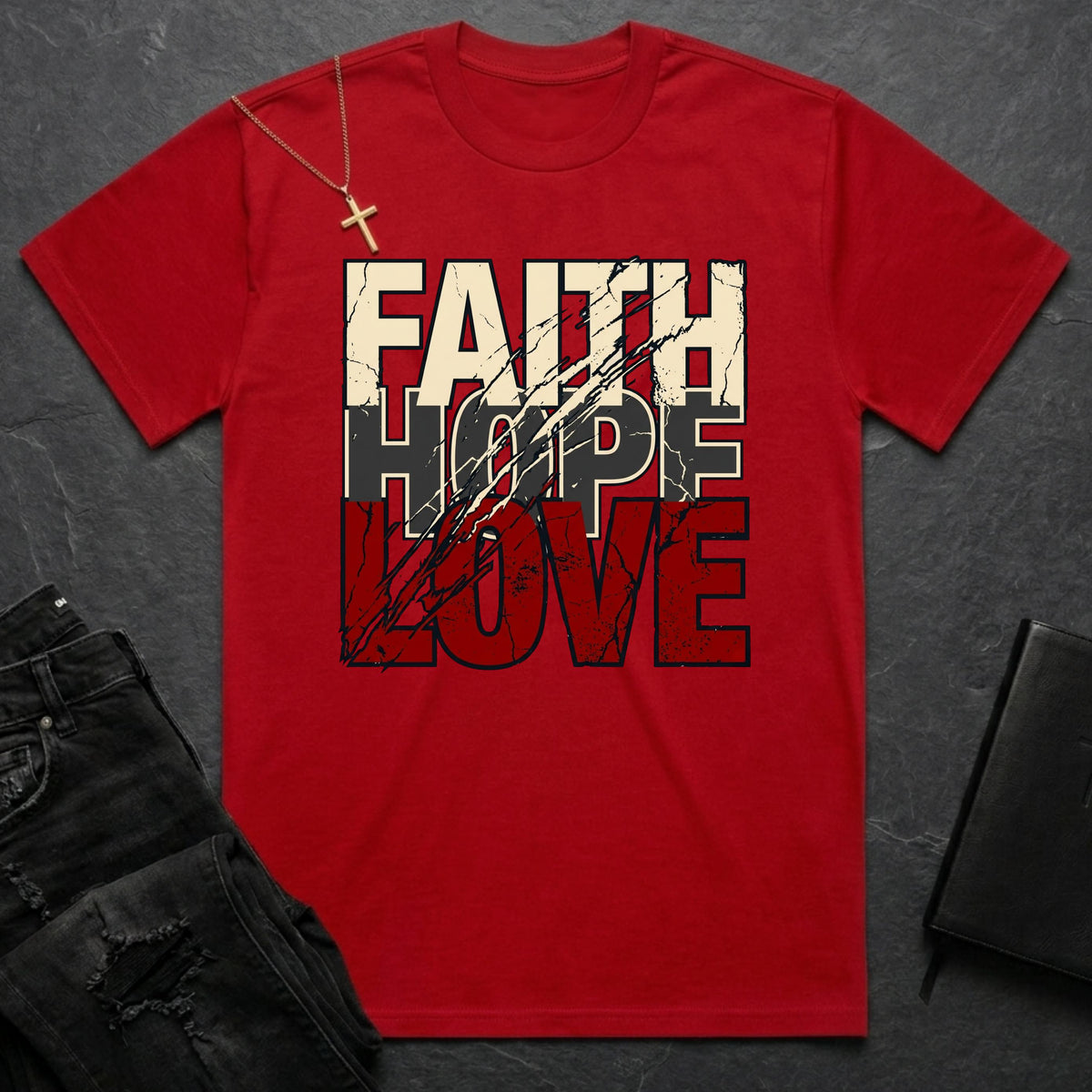 Faith, Hope & Love BoxTee