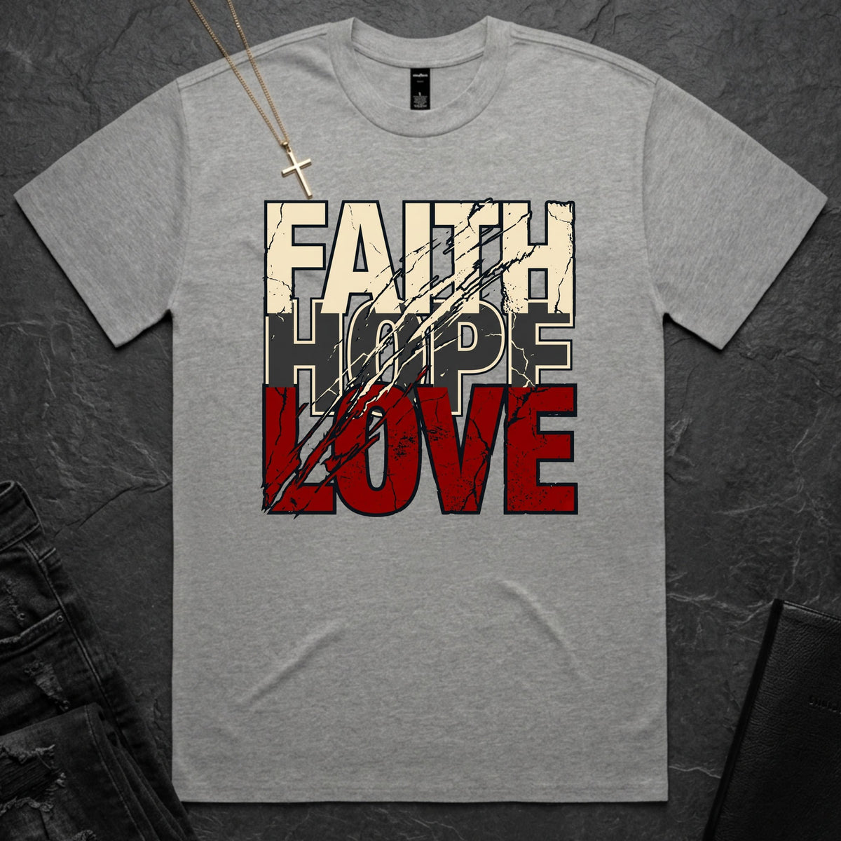 Faith, Hope & Love BoxTee