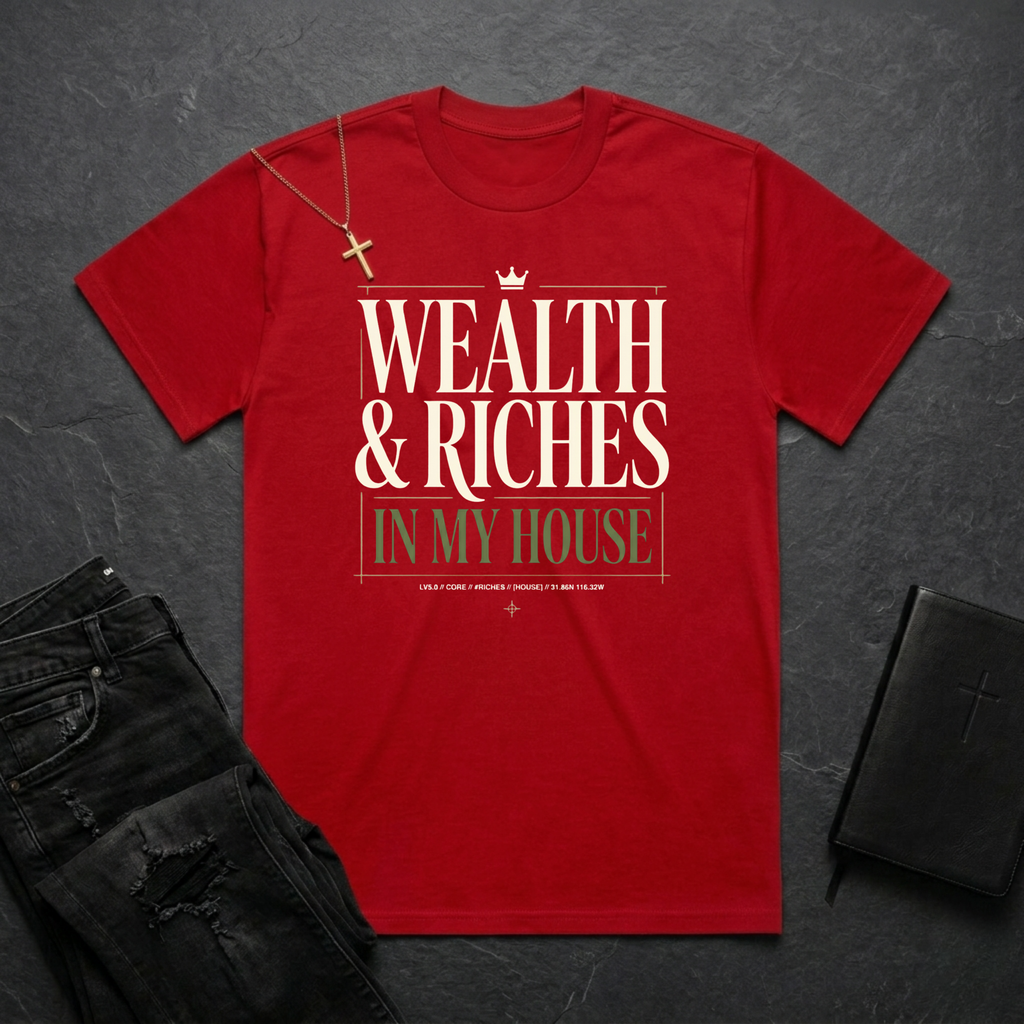 Wealth & Riches In My House BoxTee