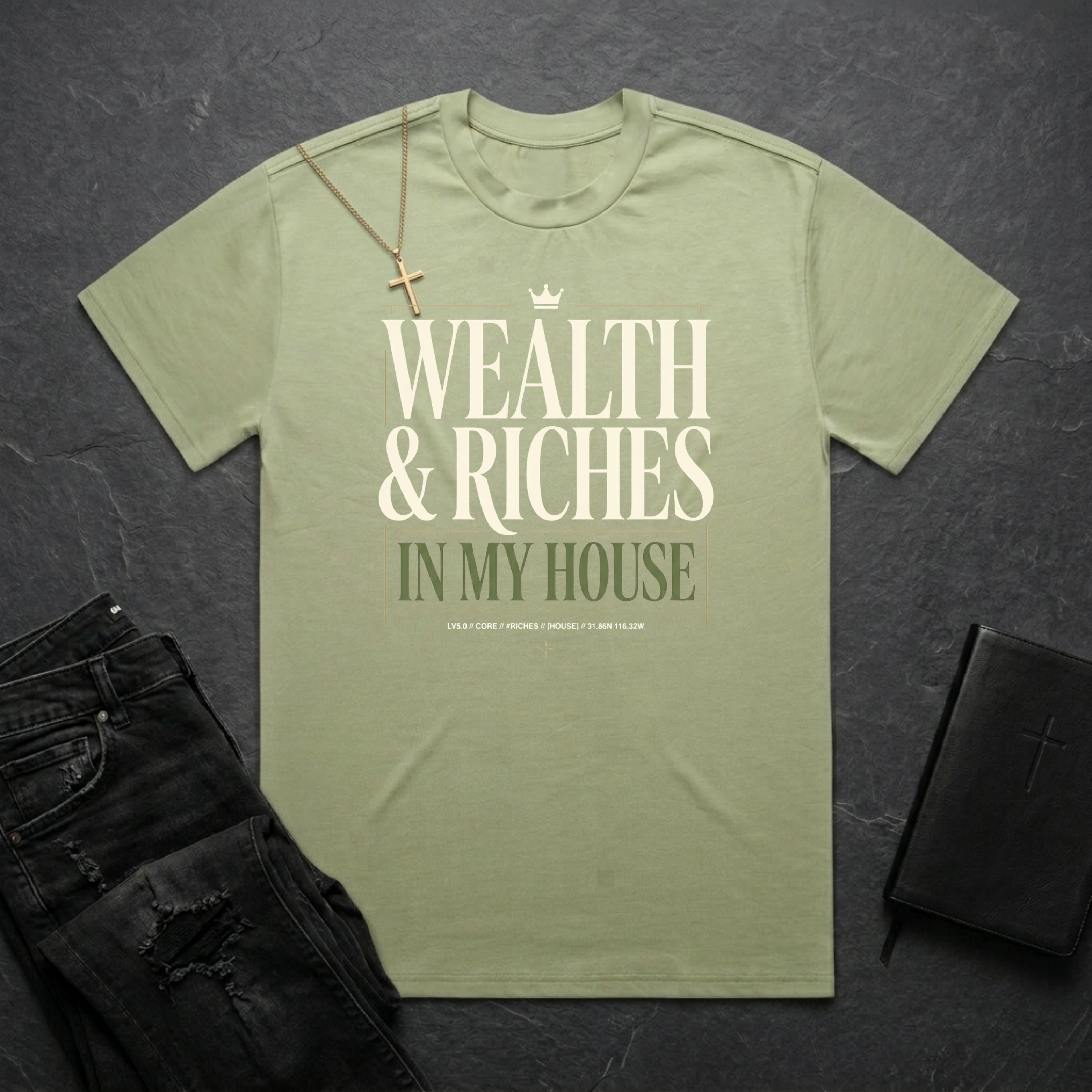 Wealth & Riches In My House BoxTee