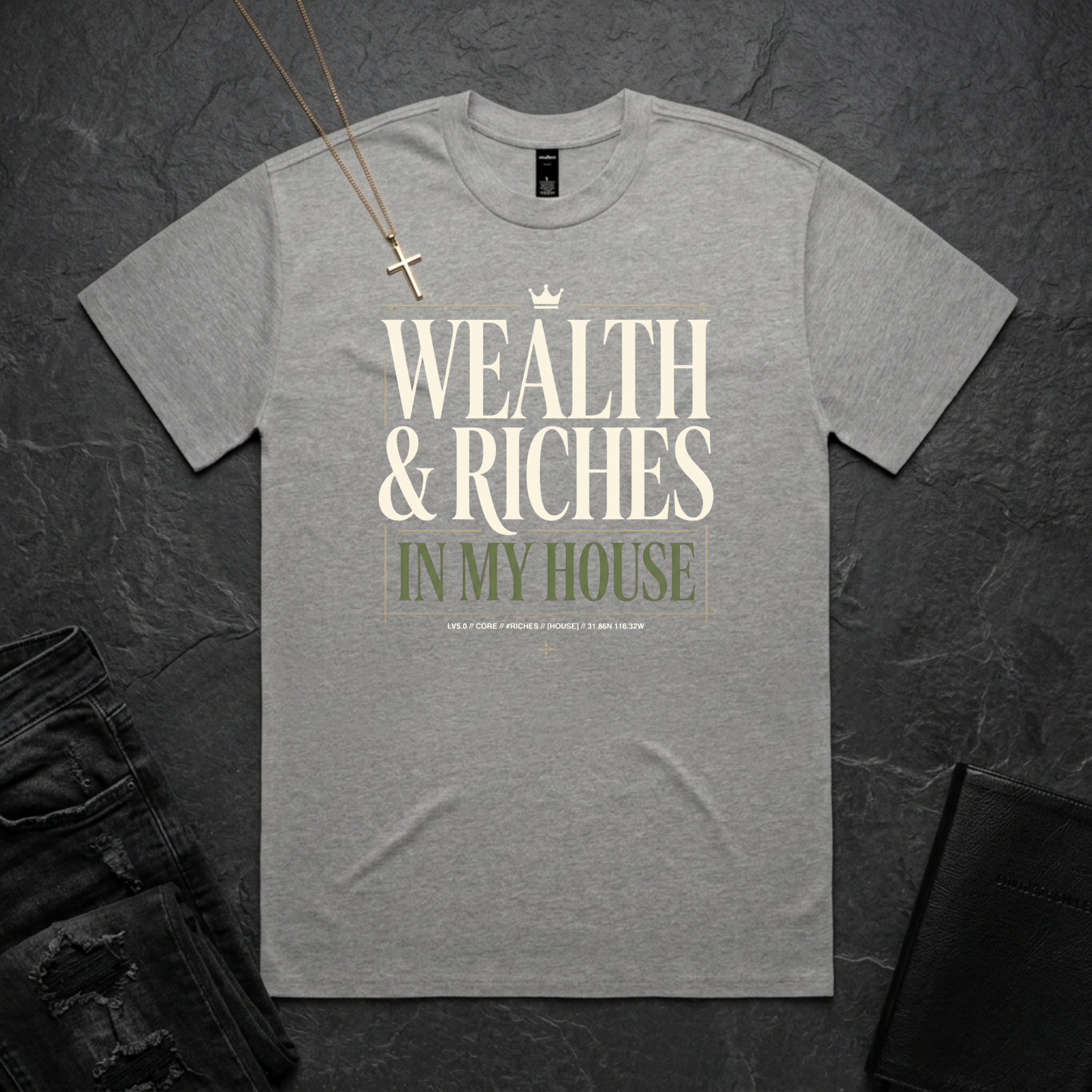 Wealth & Riches In My House BoxTee