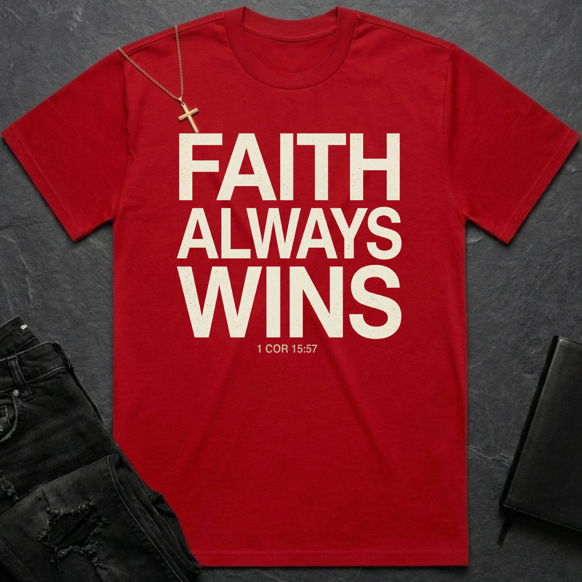 Faith Always Wins BoxTee