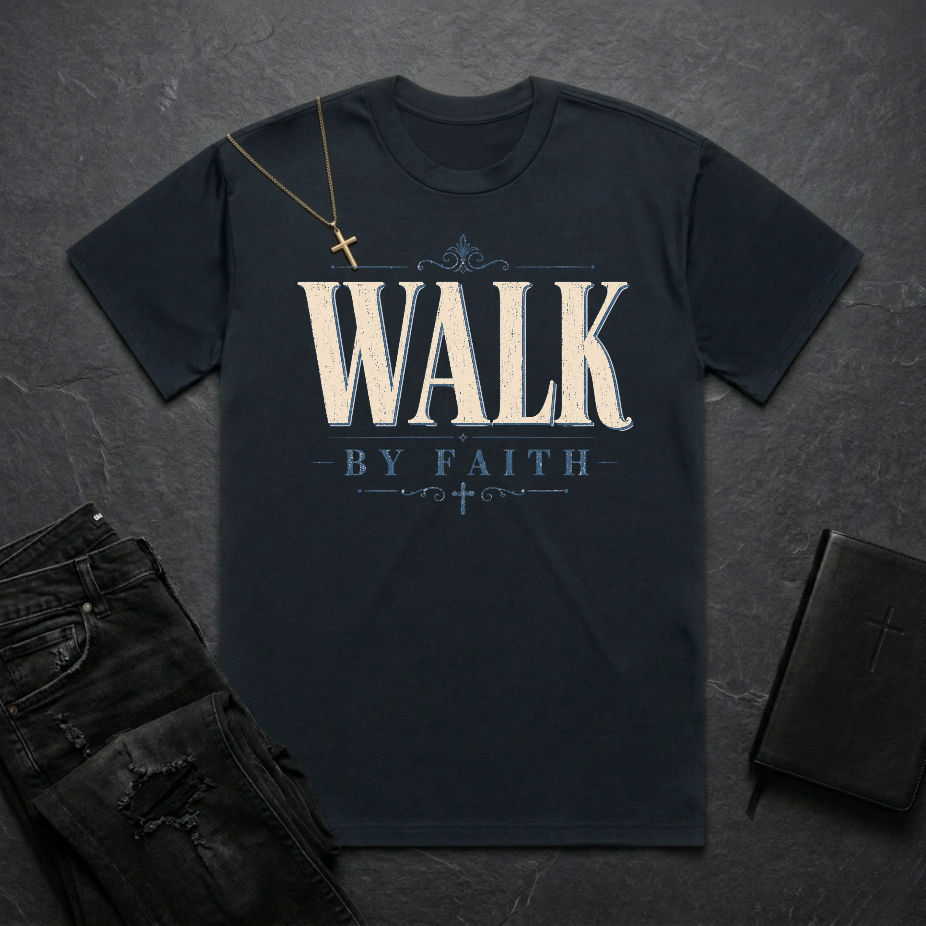 Walk By Faith BoxTee