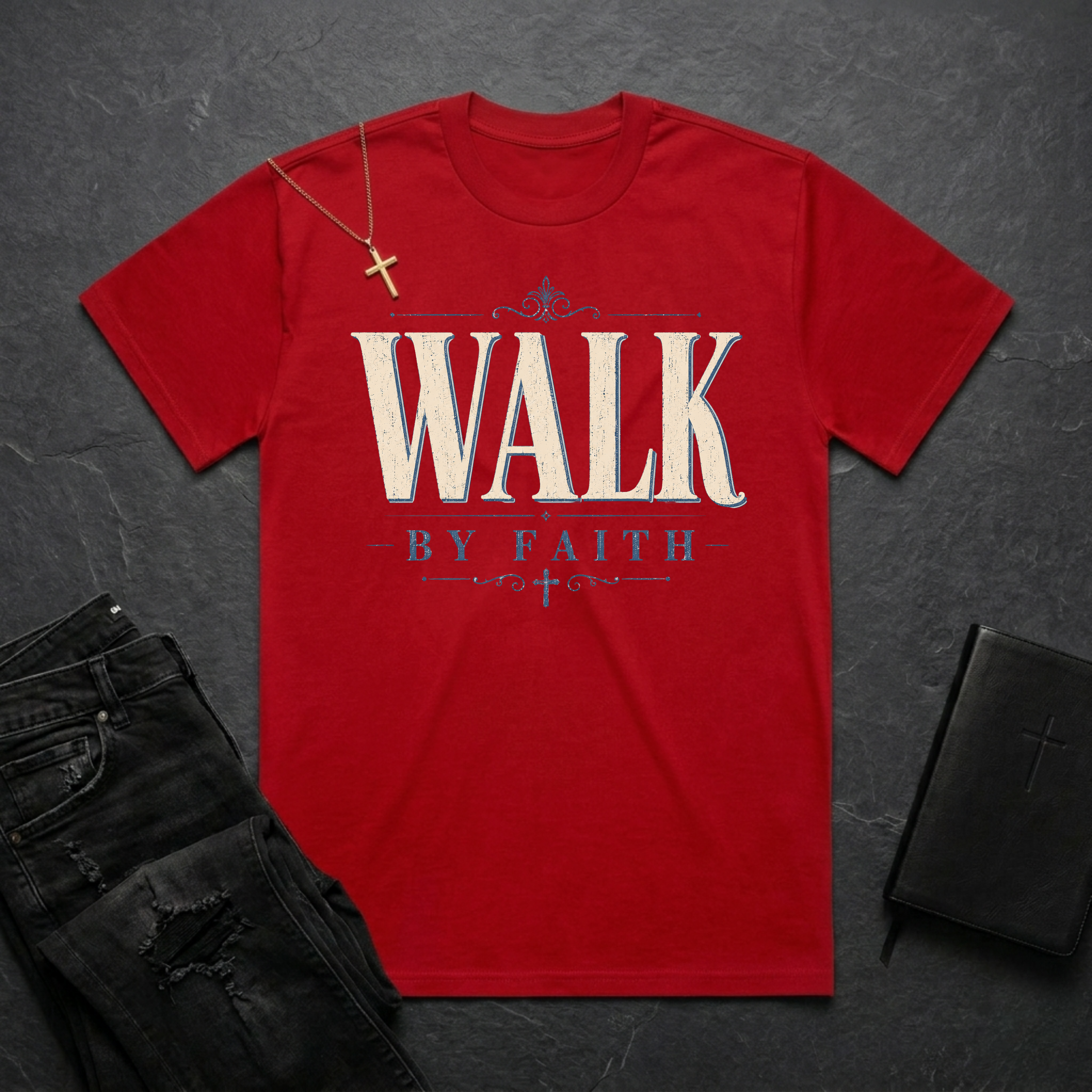 Walk By Faith BoxTee