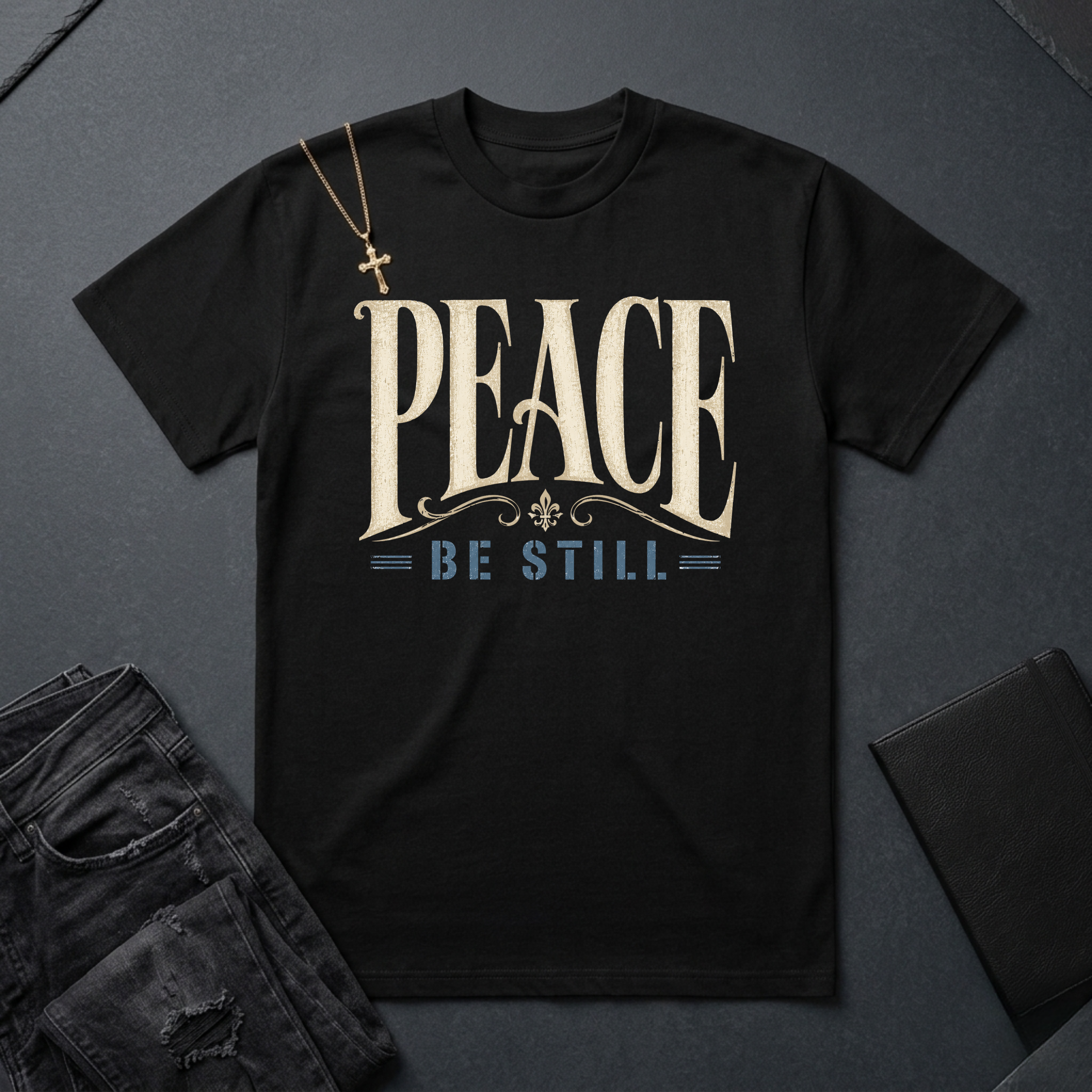 Peace, Be Still BoxTee