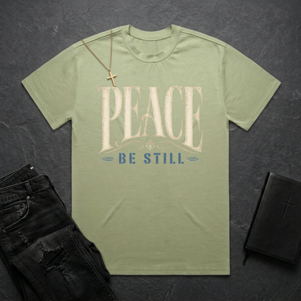 Peace, Be Still BoxTee