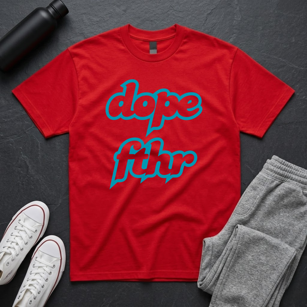DOPE FTHR SeaBlue BoxTee