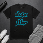 DOPE FTHR SeaBlue BoxTee