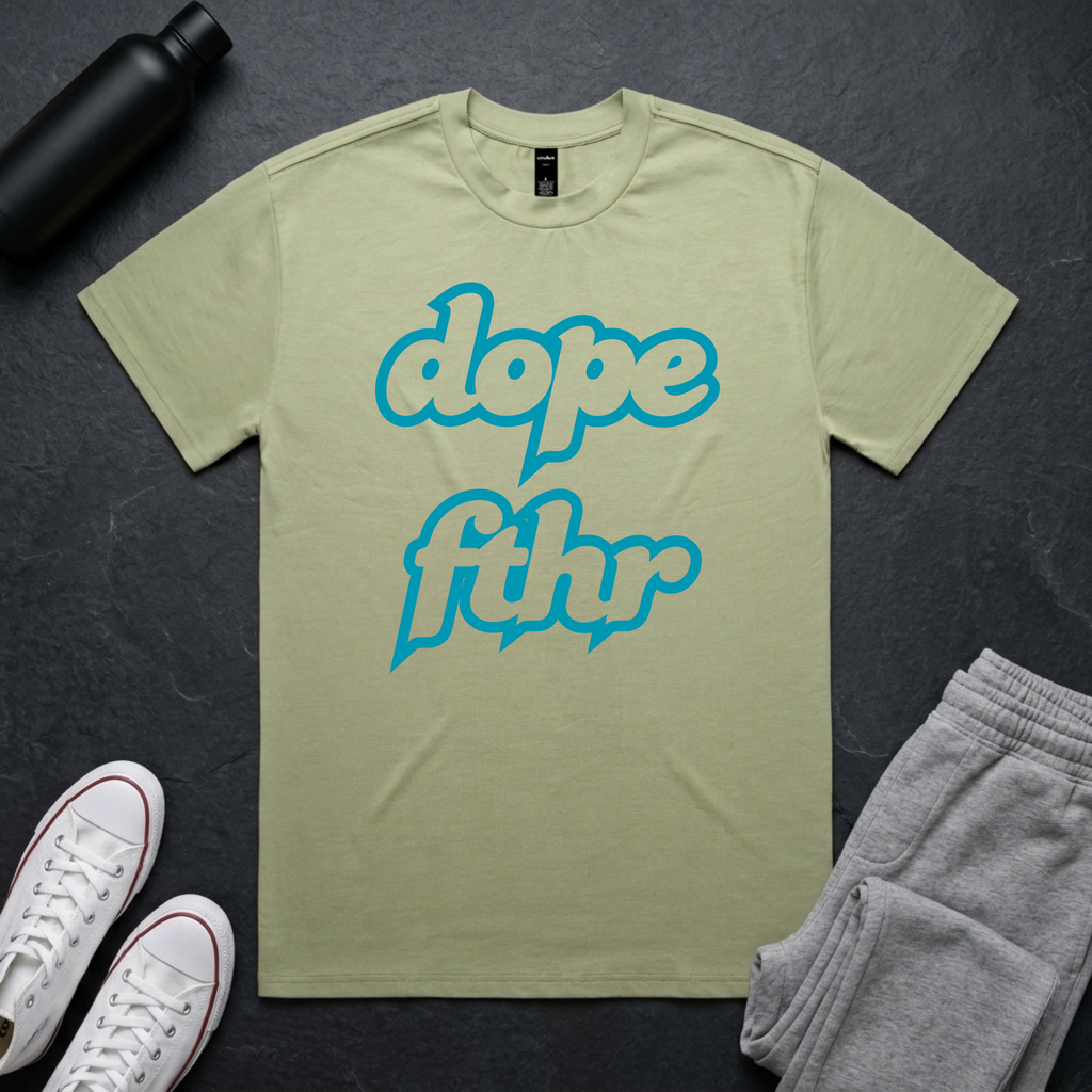 DOPE FTHR SeaBlue BoxTee