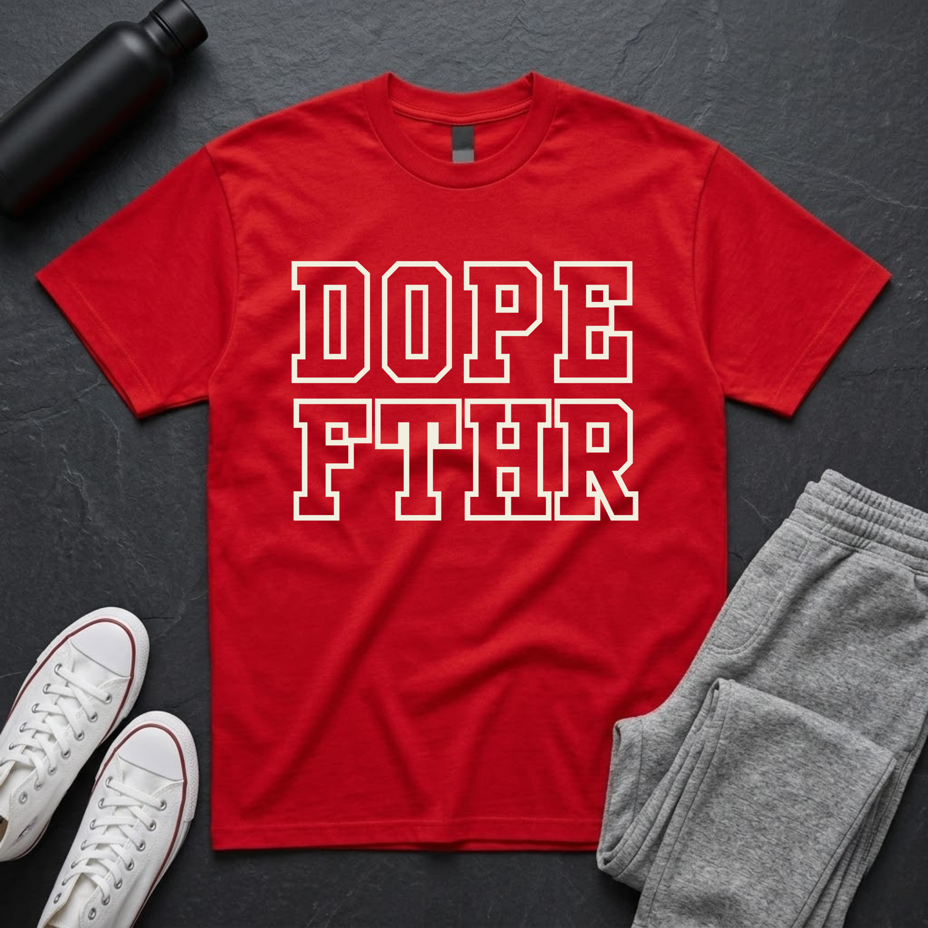 DOPE FTHR Block BoxTee