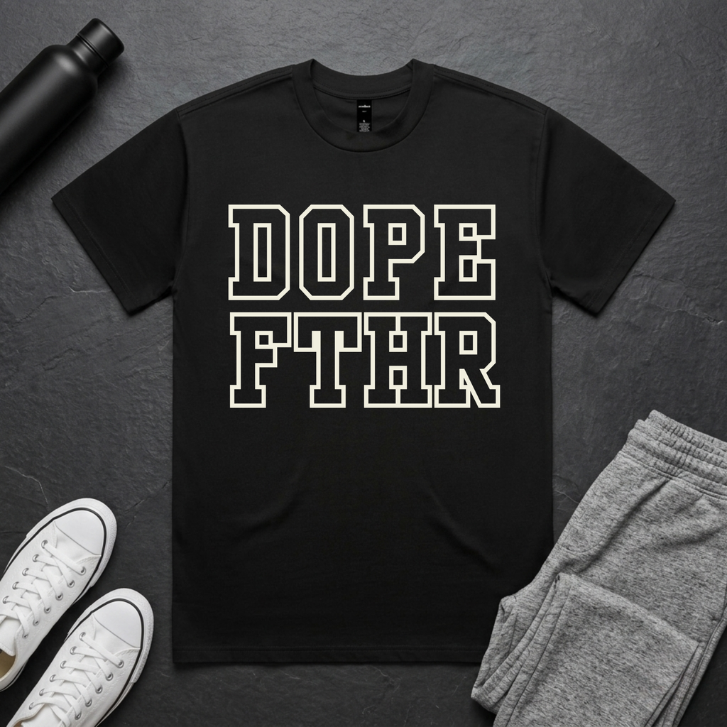 DOPE FTHR Block BoxTee