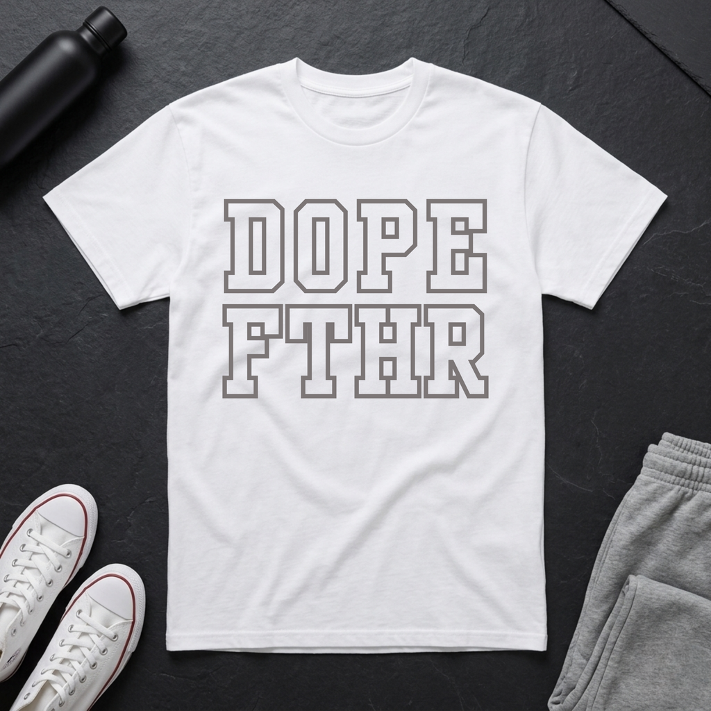 DOPE FTHR Block BoxTee