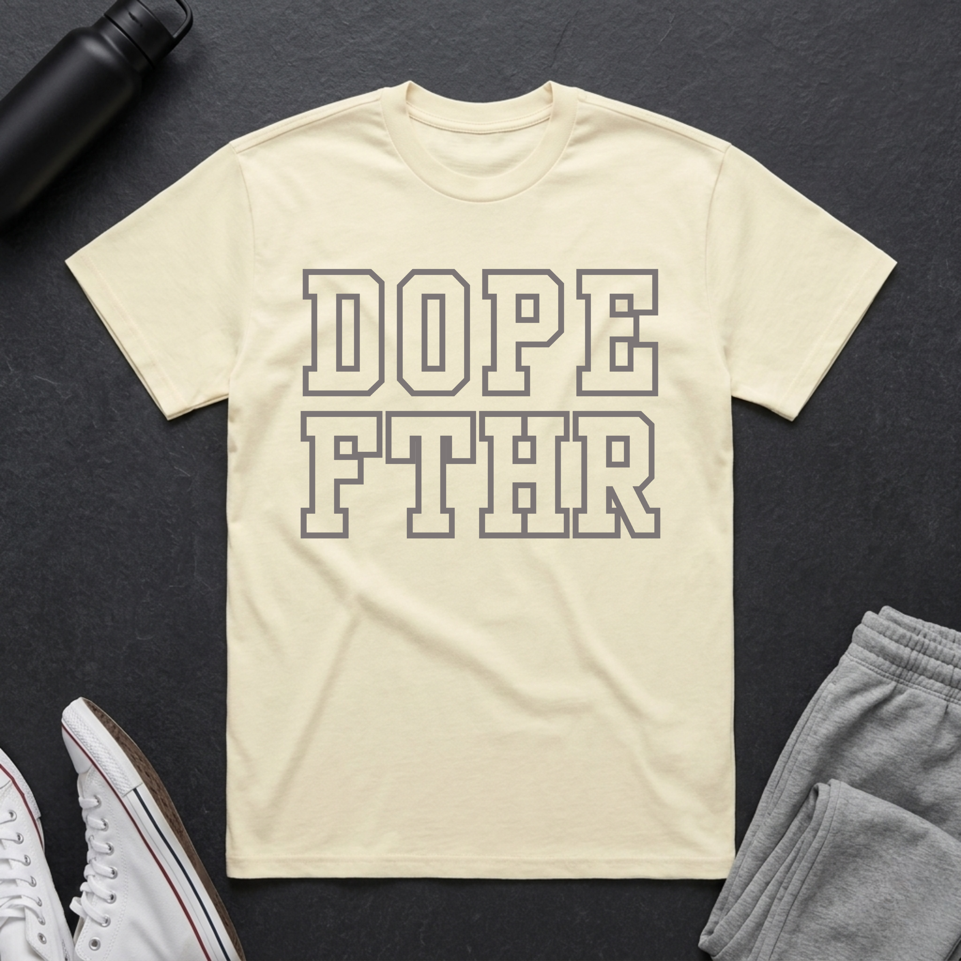 DOPE FTHR Block BoxTee