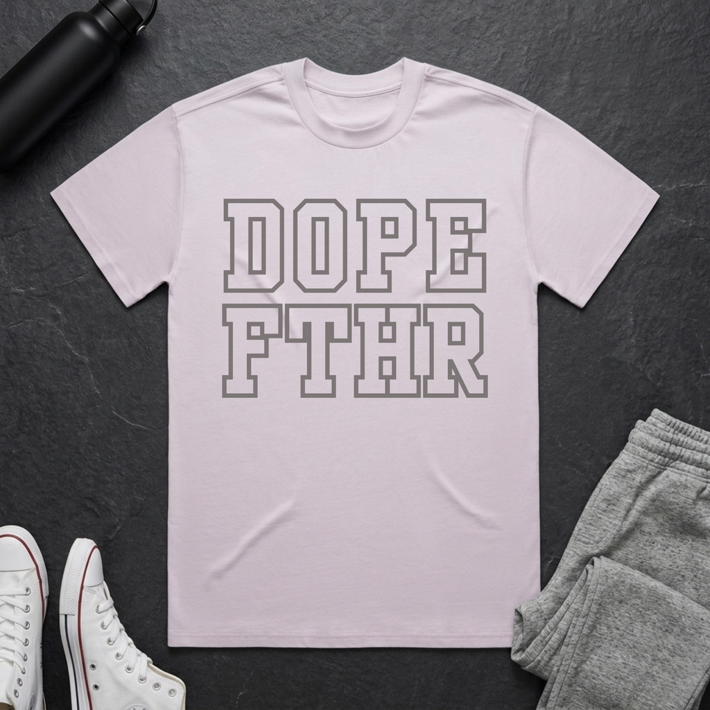DOPE FTHR Block BoxTee