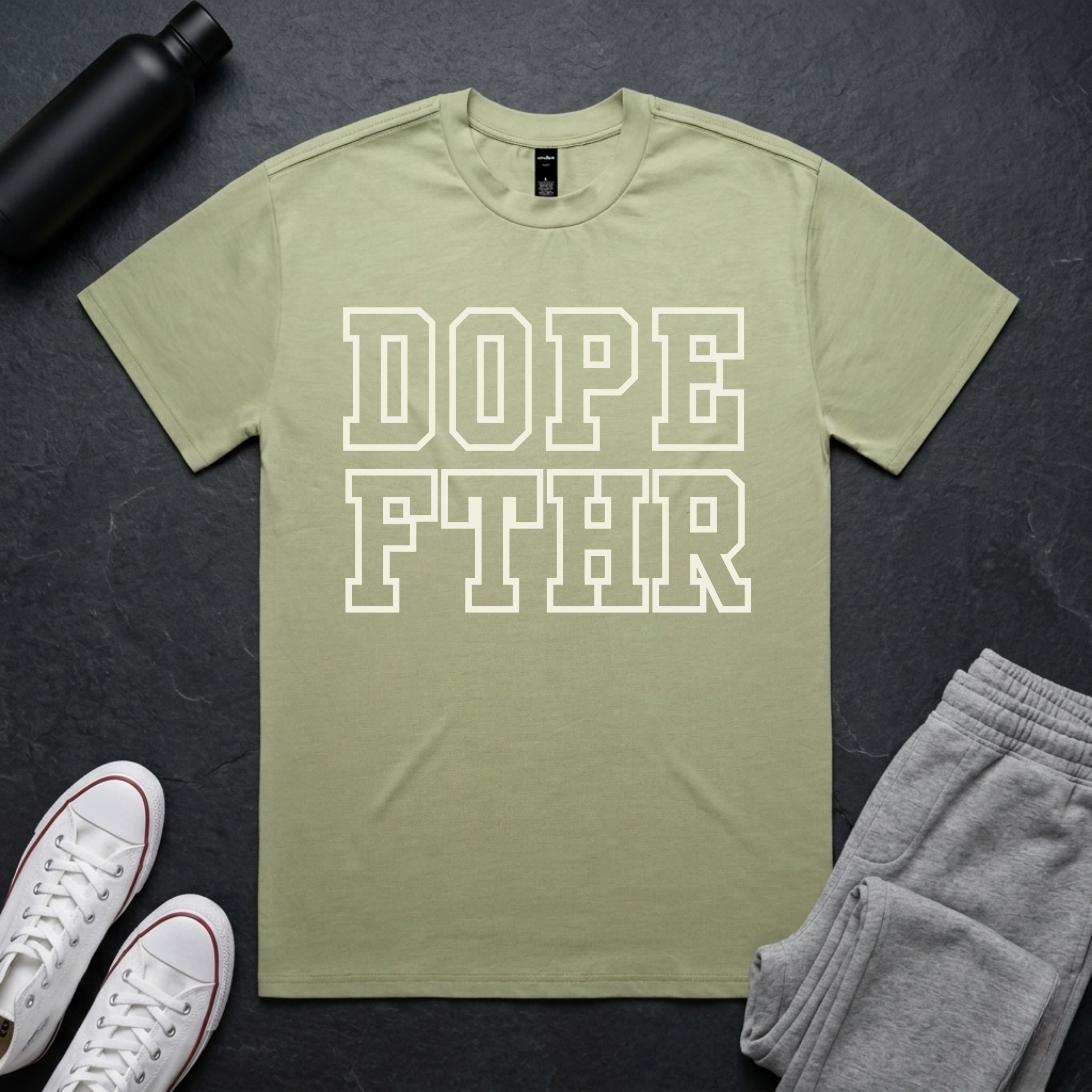 DOPE FTHR Block BoxTee