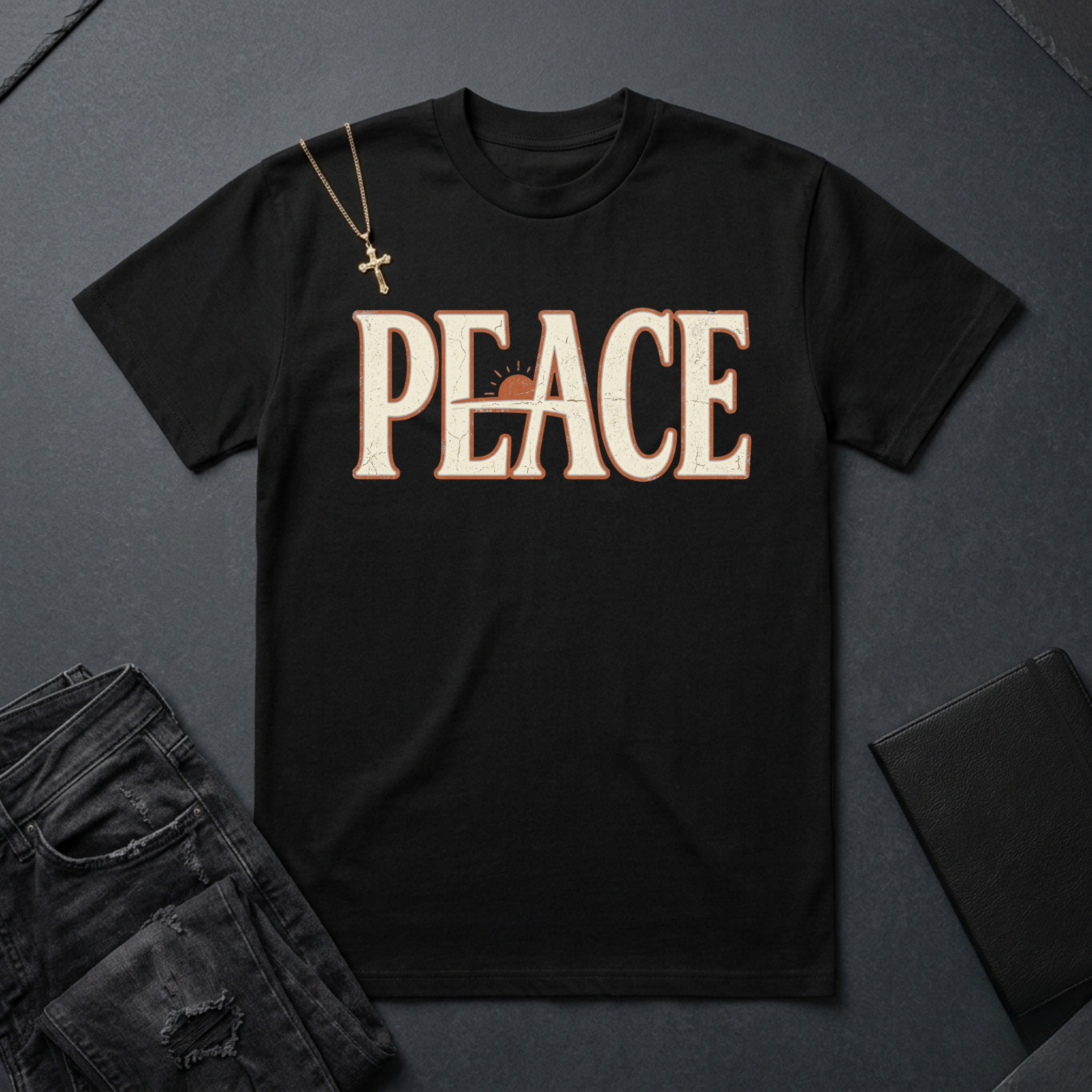 Peace, Be Still BoxTee