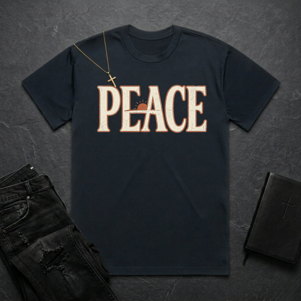 Peace, Be Still BoxTee