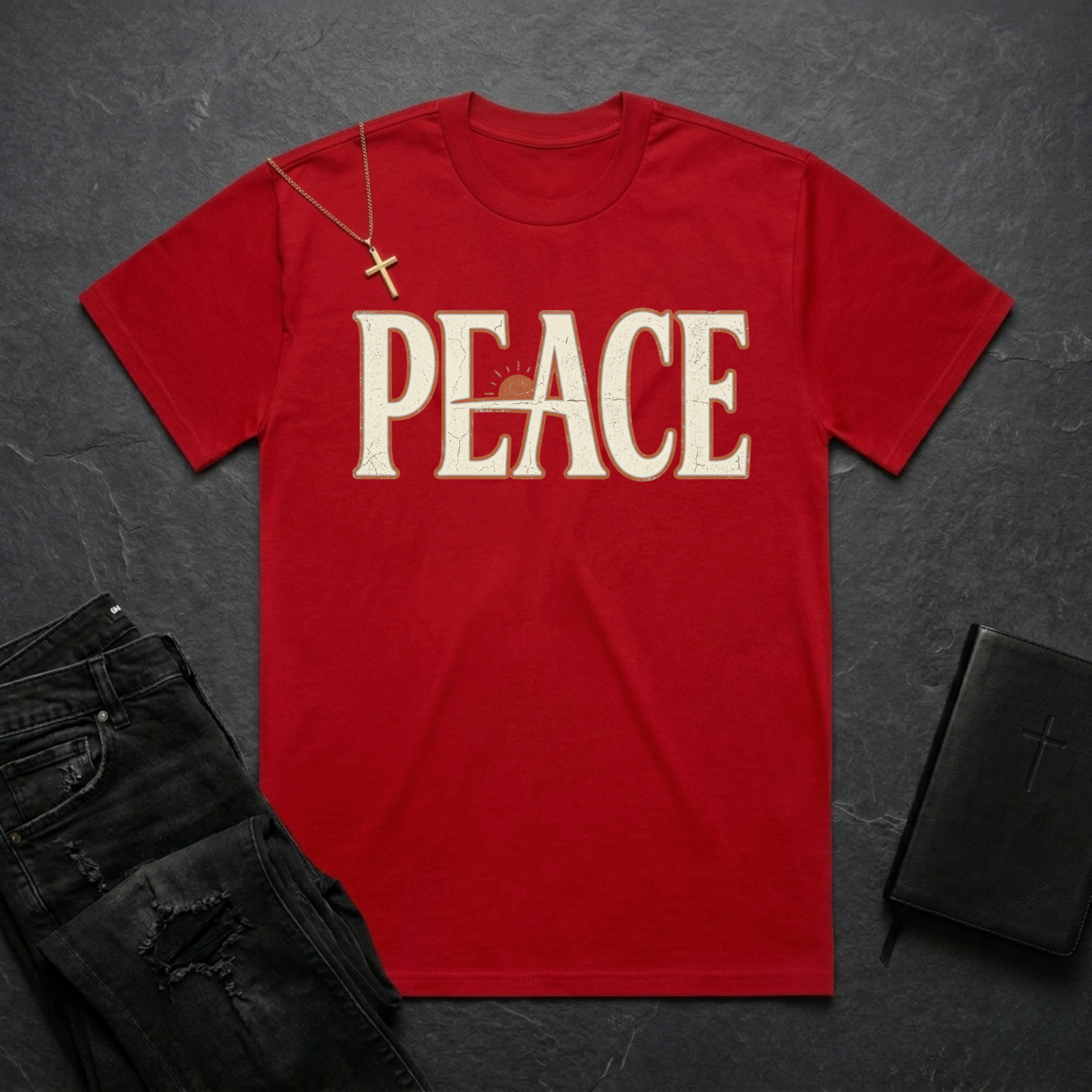 Peace, Be Still BoxTee