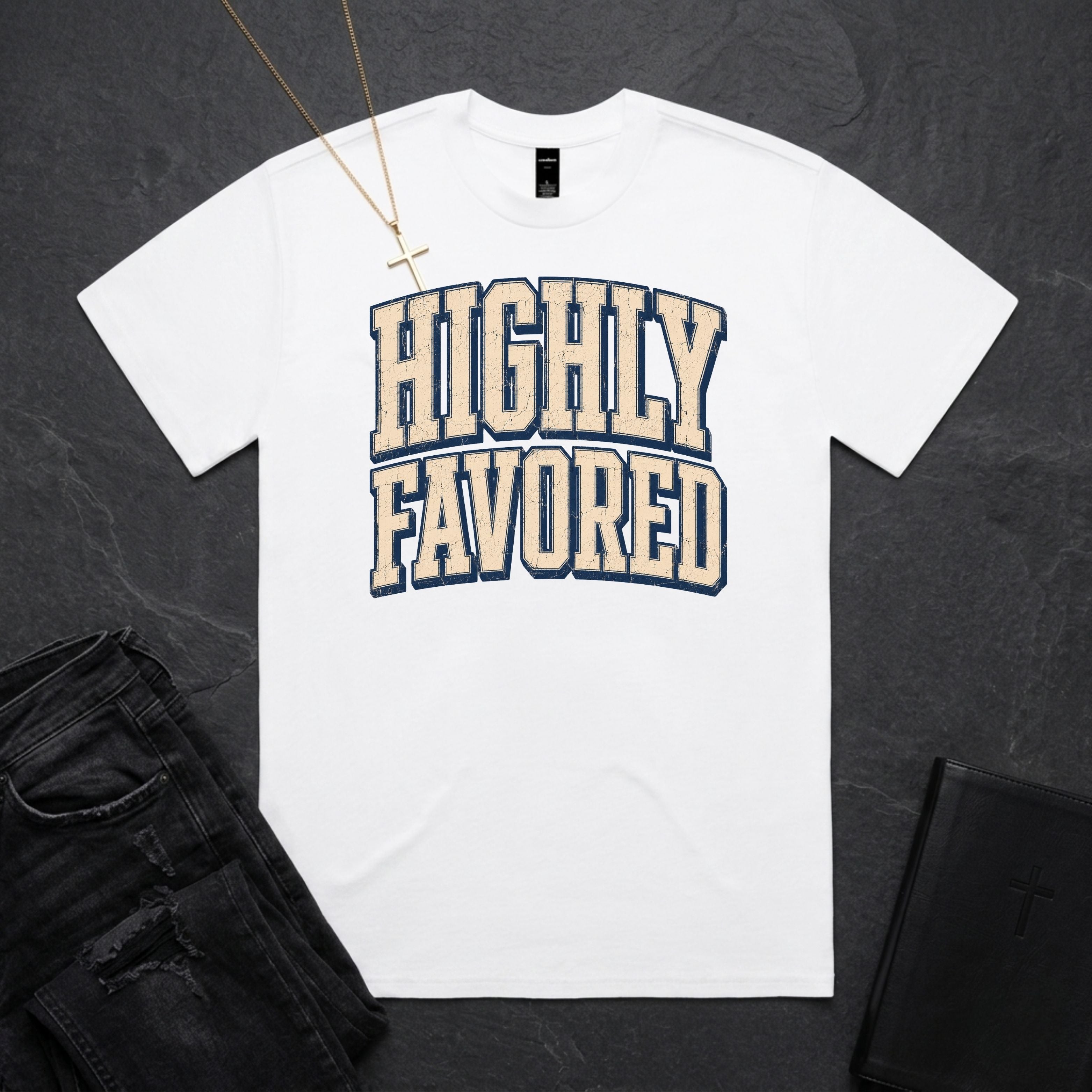 Highly Favored BoxTee