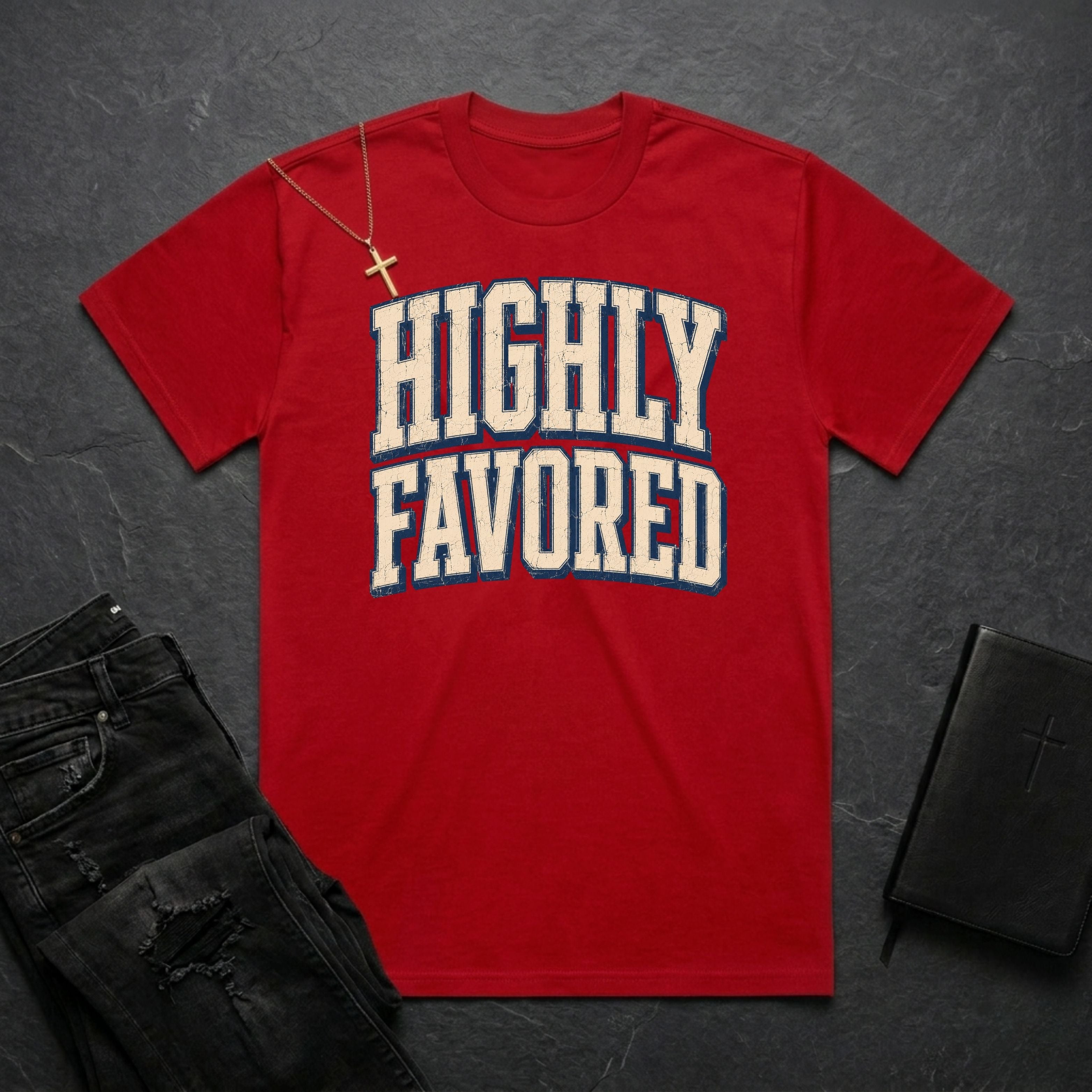 Highly Favored BoxTee