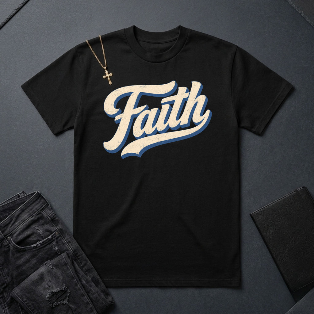 Faith Script BoxTee