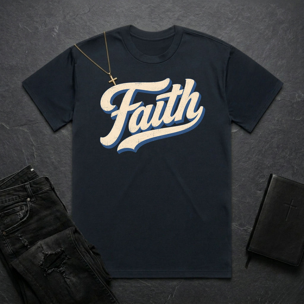 Faith Script BoxTee