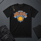 Fear Not, Believe O&B Skies BoxTee