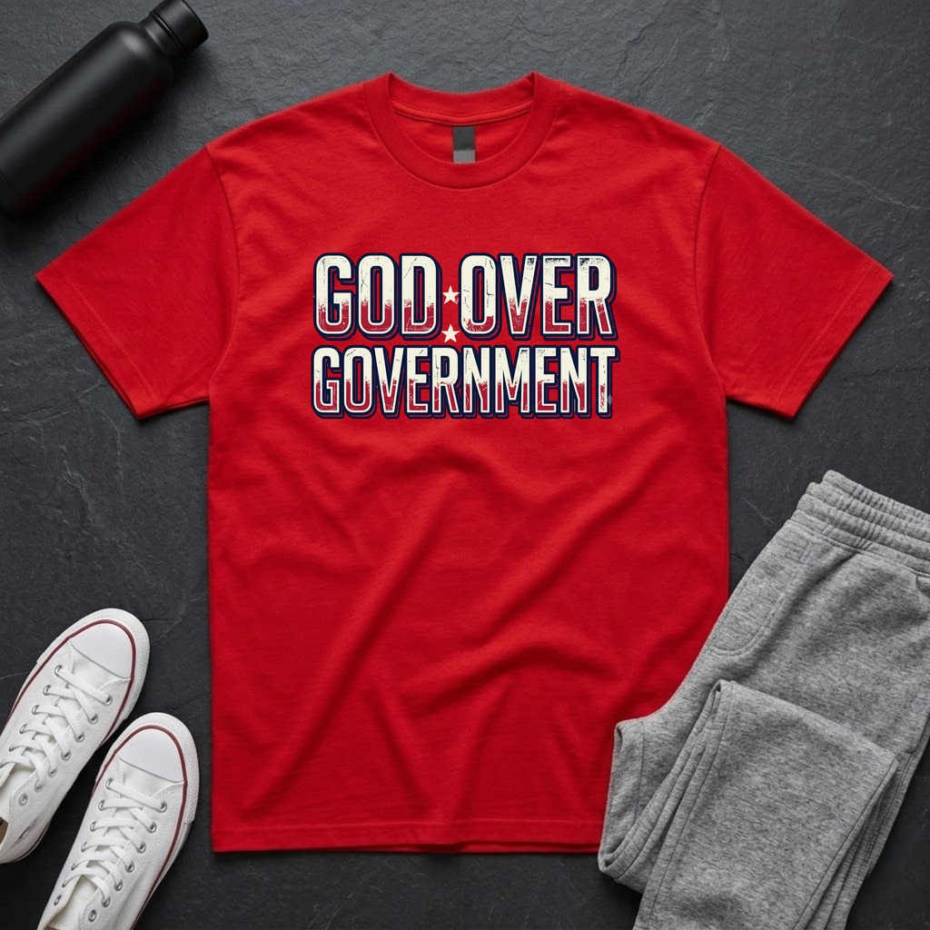 God Over Government BoxTee