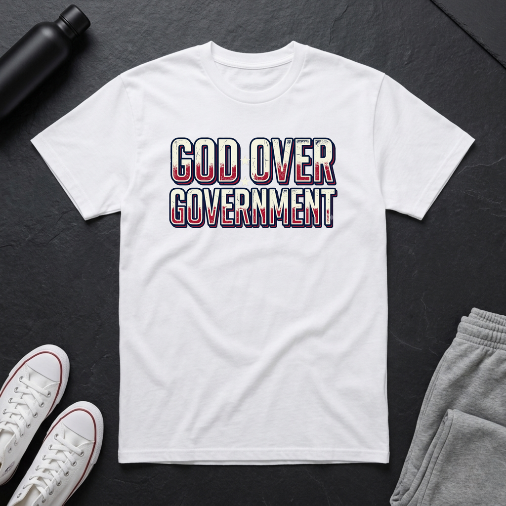 God Over Government BoxTee