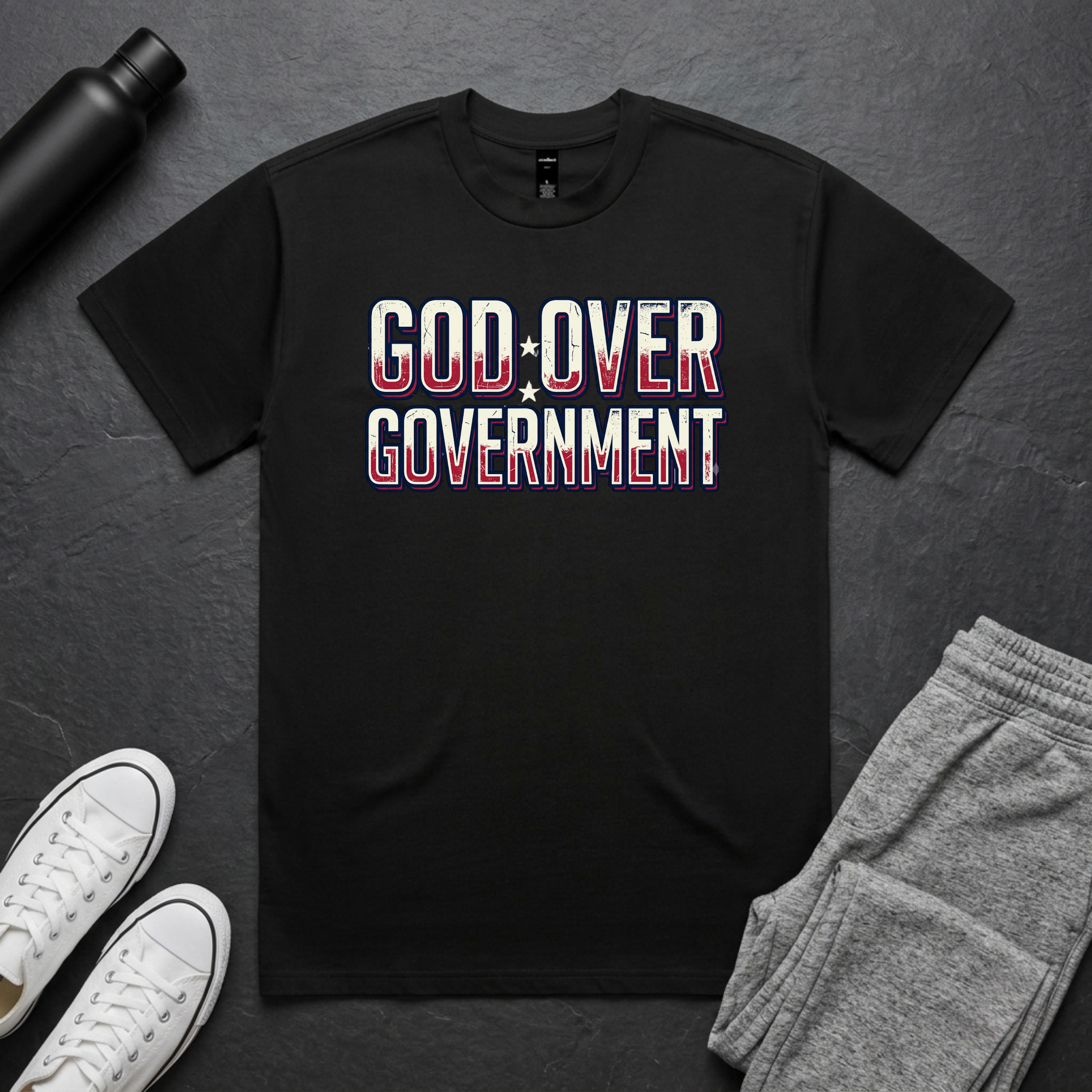 God Over Government BoxTee