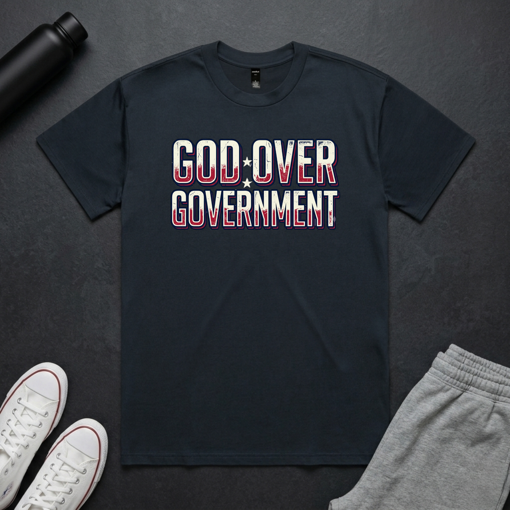 God Over Government BoxTee