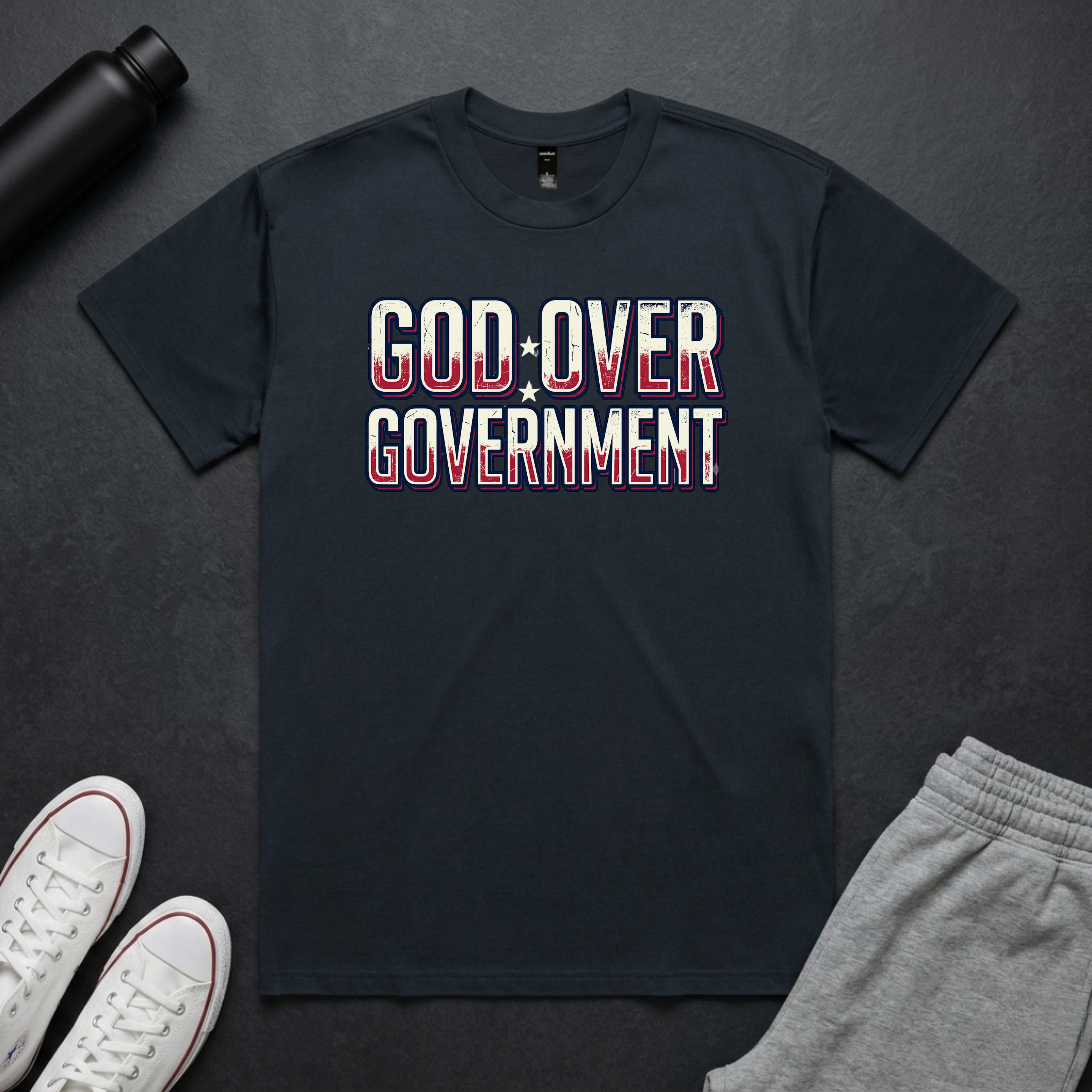 God Over Government BoxTee