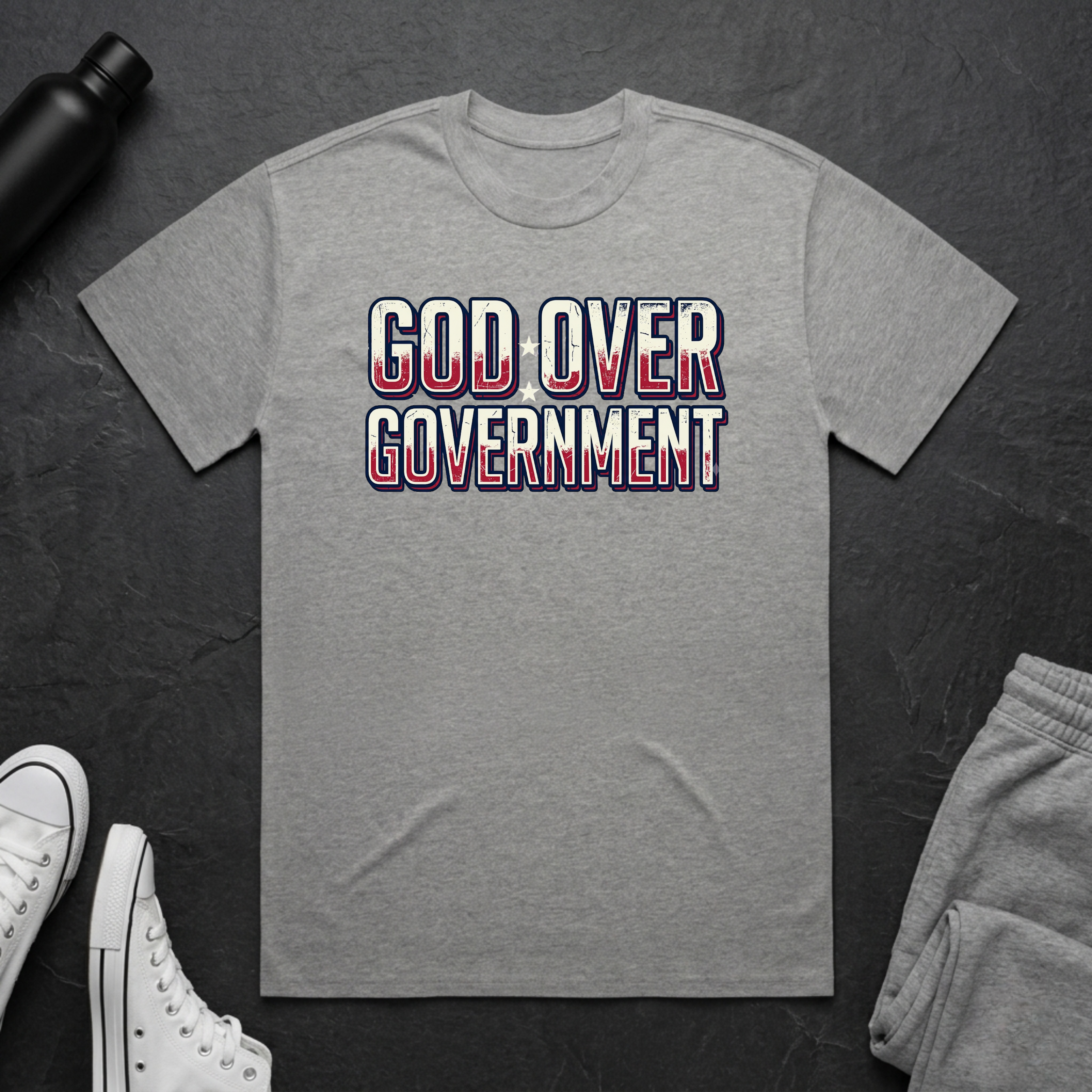 God Over Government BoxTee
