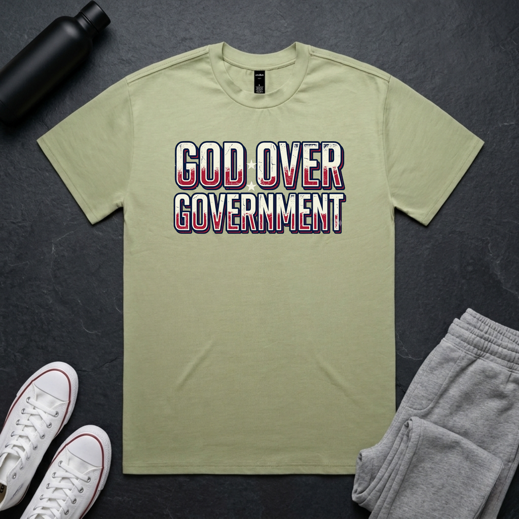 God Over Government BoxTee