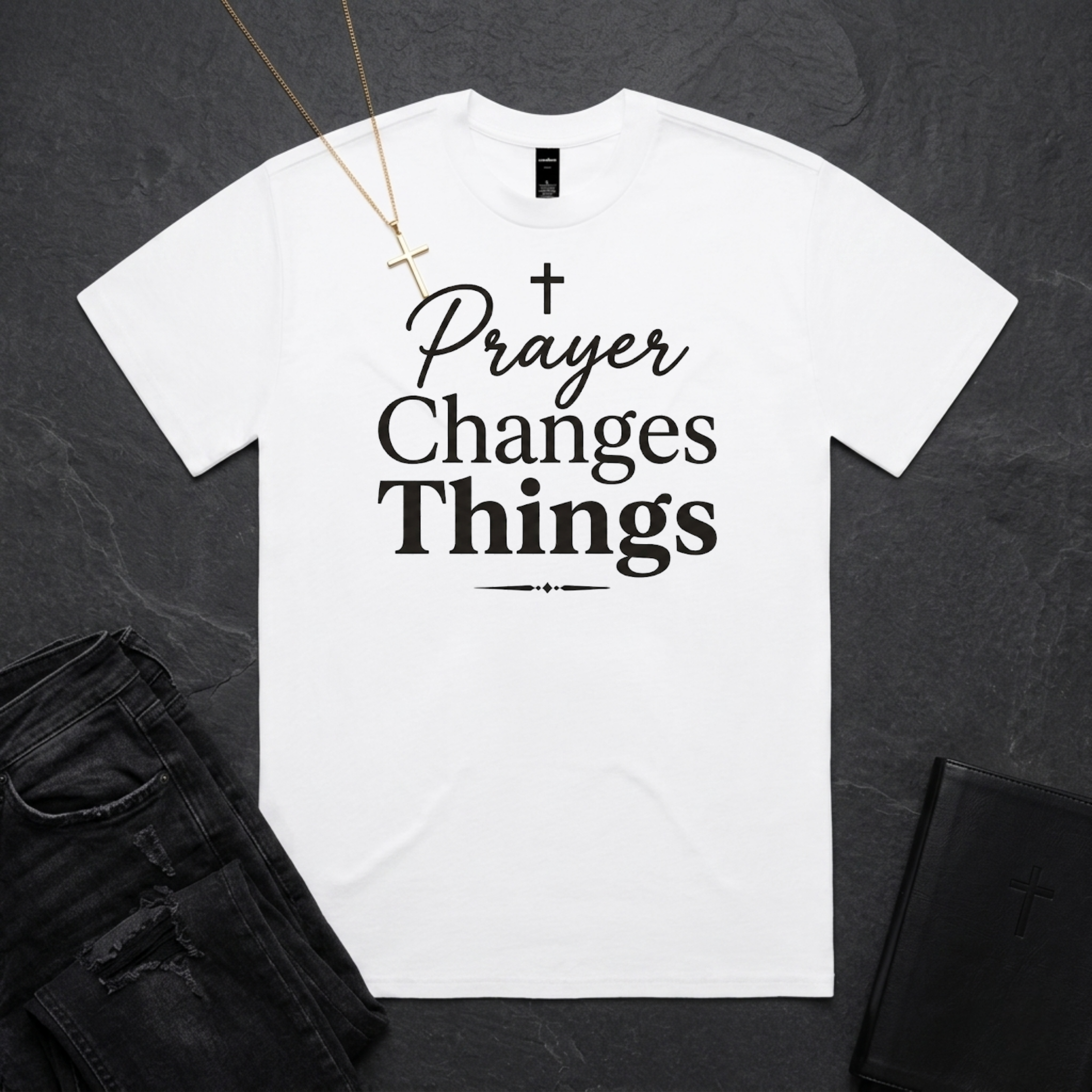 Prayer Changes Things BoxTee