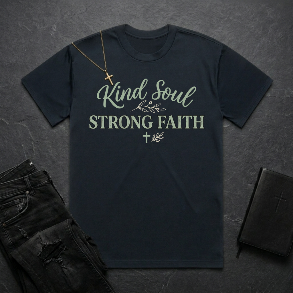 Kind Soul Strong Faith BoxTee