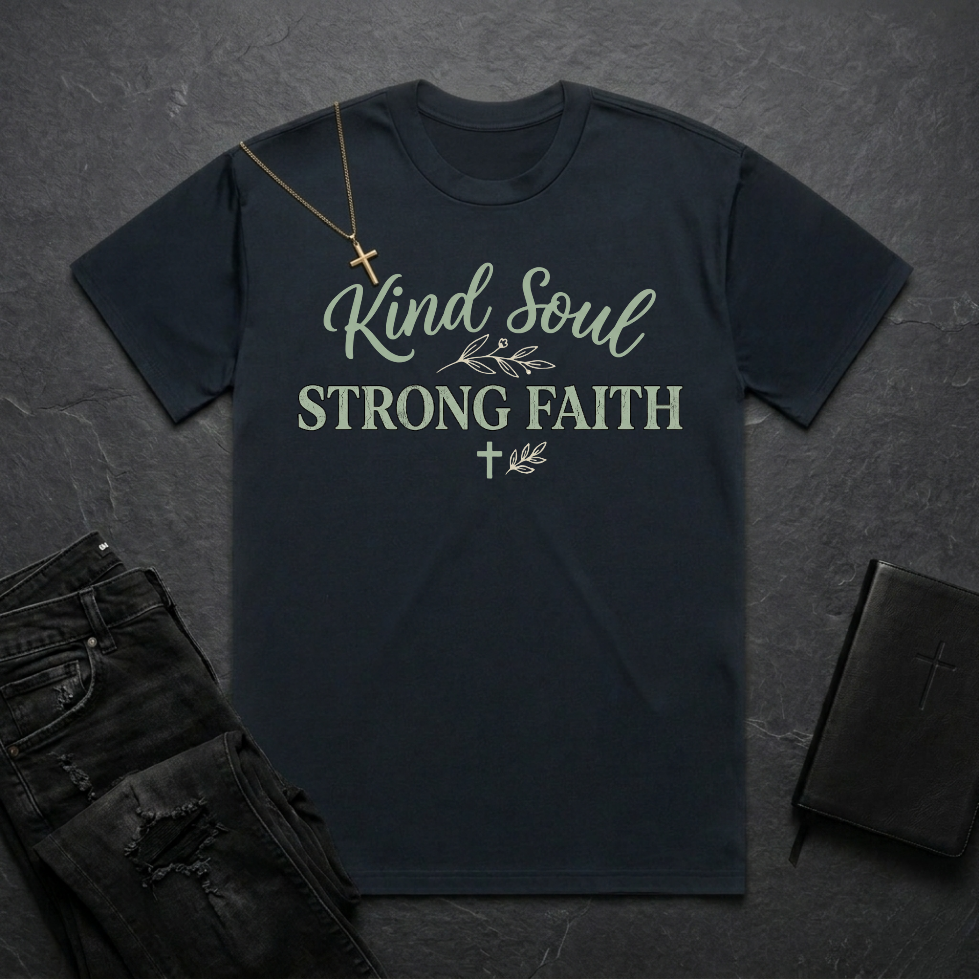 Kind Soul Strong Faith BoxTee