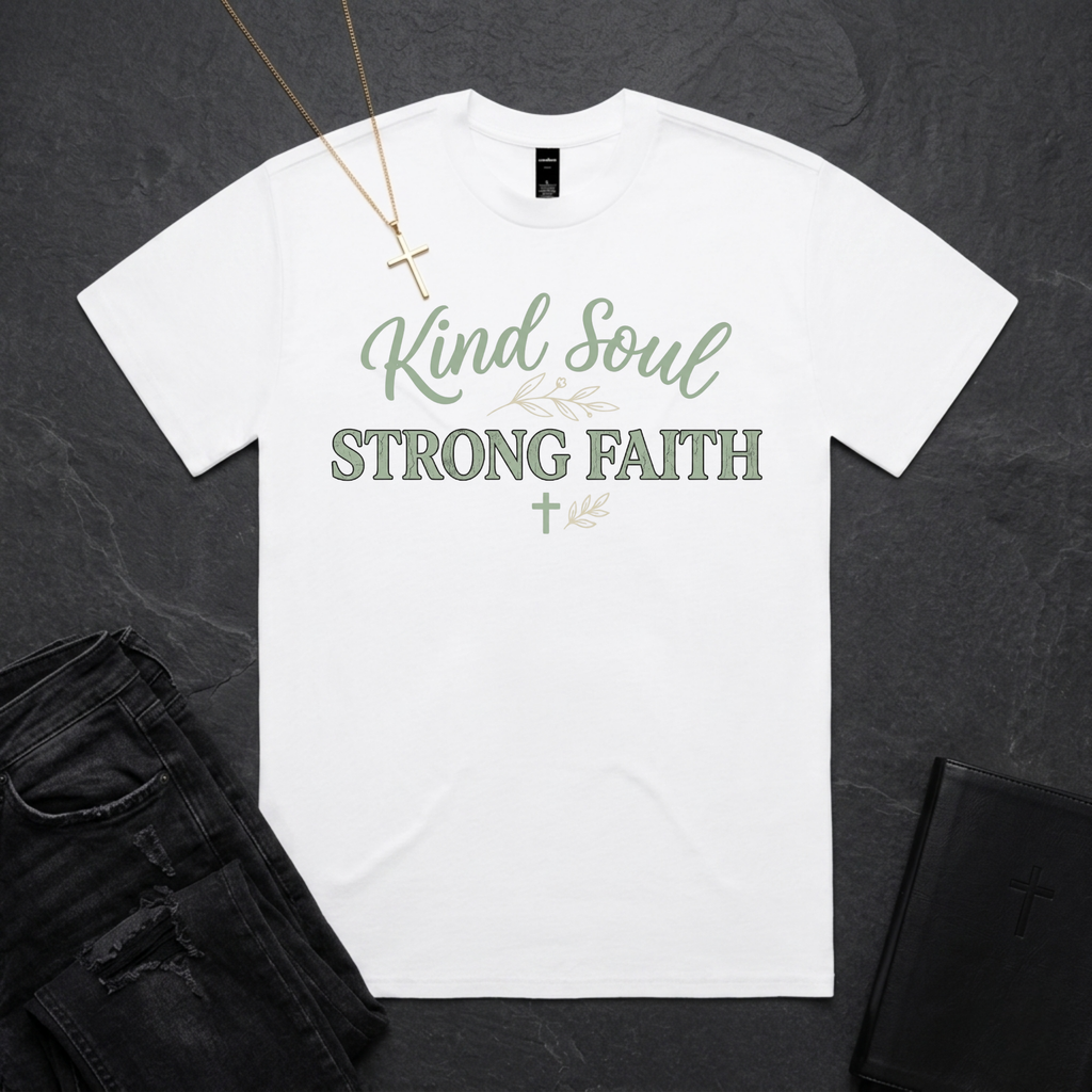 Kind Soul Strong Faith BoxTee