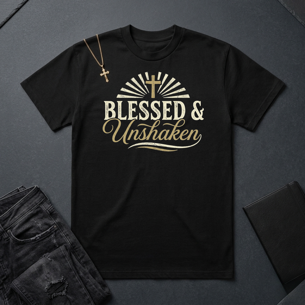 Blessed & Unshaken BoxTee