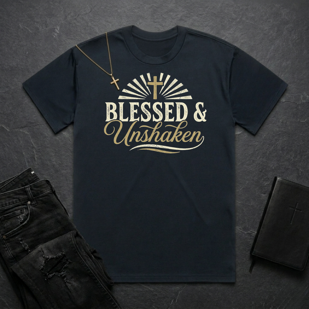 Blessed & Unshaken BoxTee