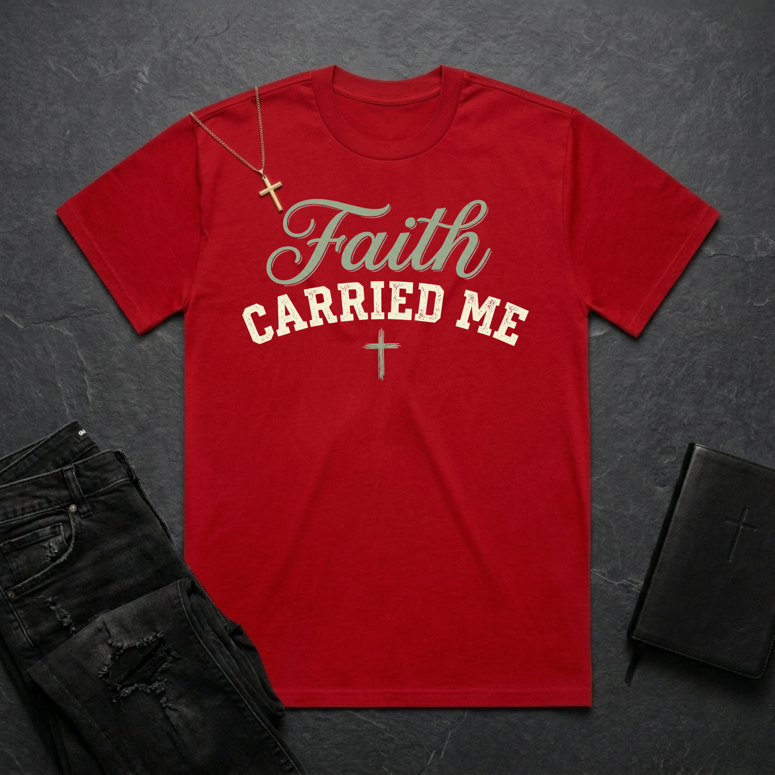 Faith Carried Me BoxTee