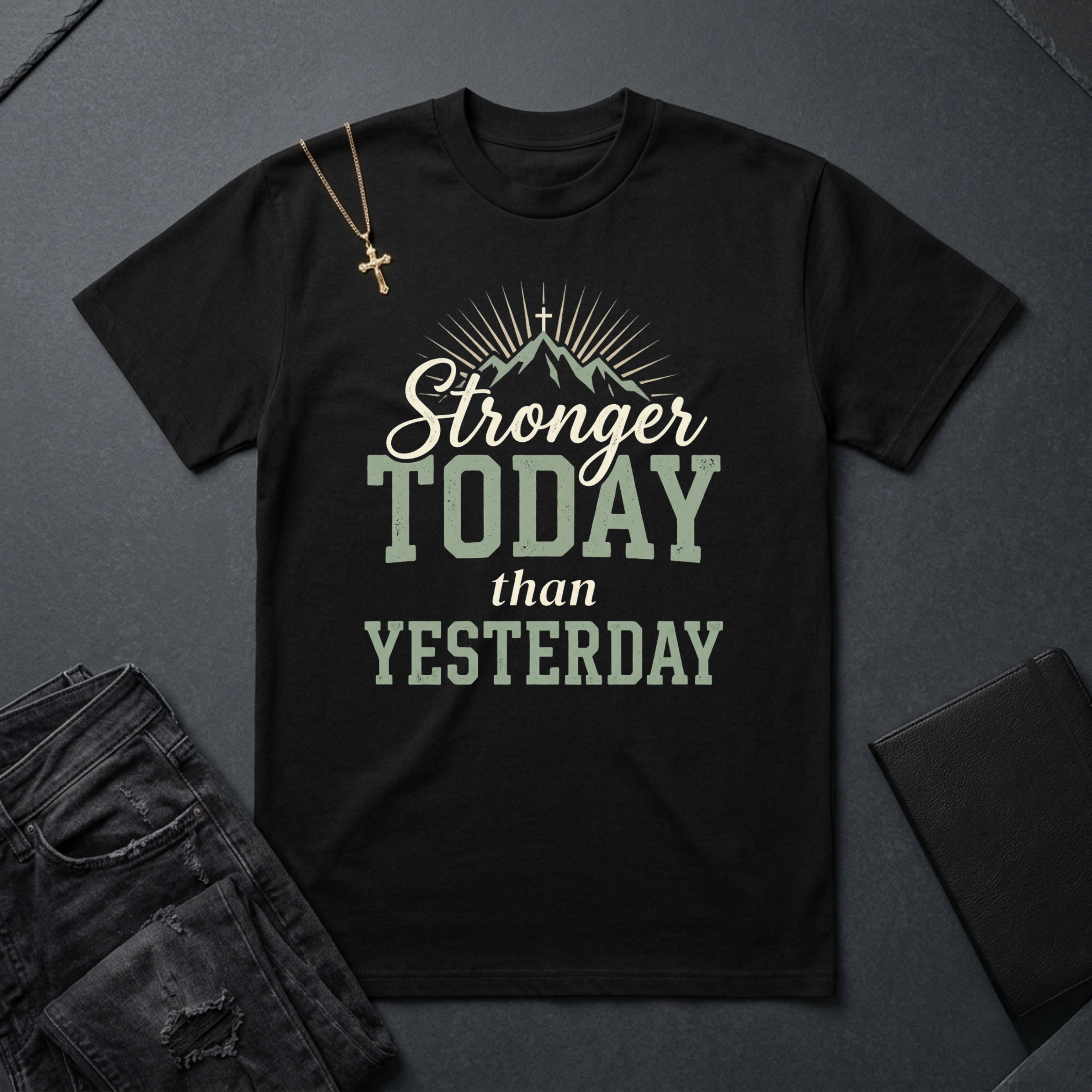 Stronger Today BoxTee