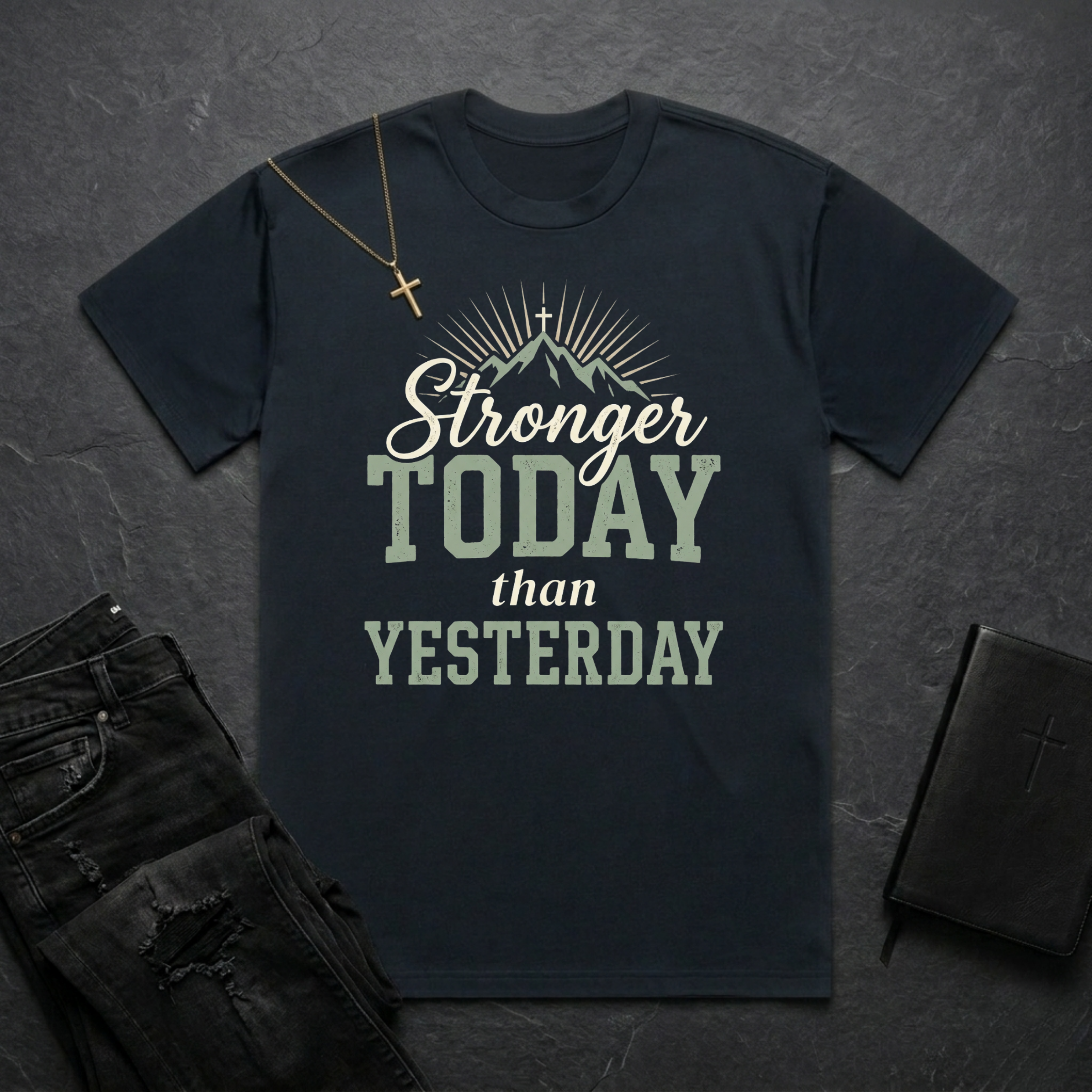 Stronger Today BoxTee