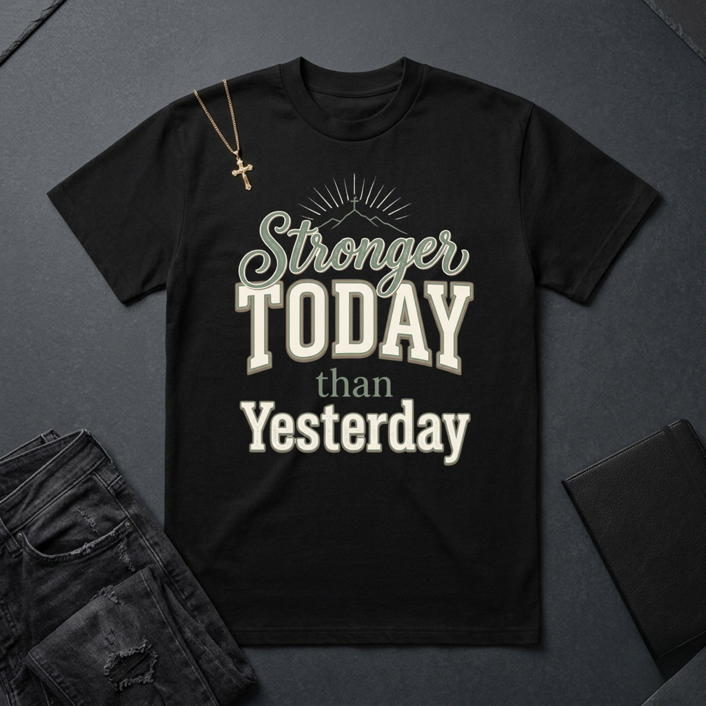 Stronger Today Hero BoxTee