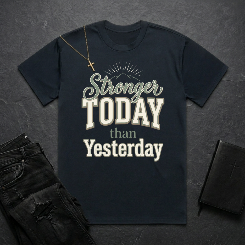 Stronger Today Hero BoxTee