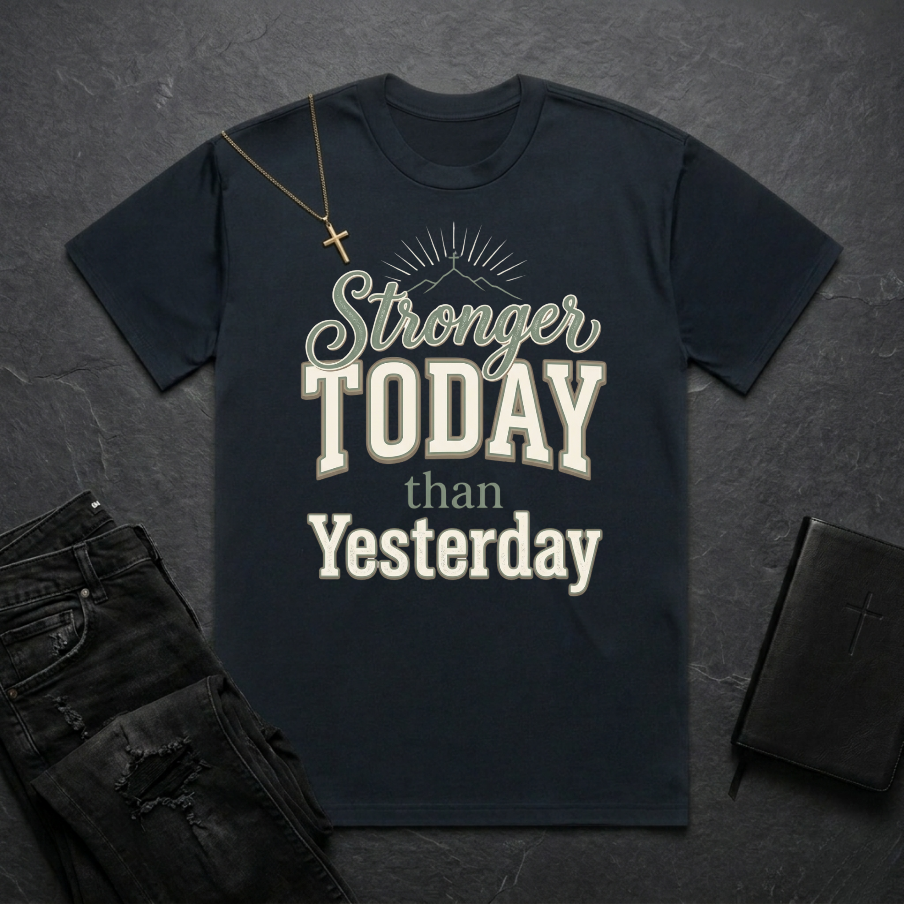 Stronger Today Hero BoxTee