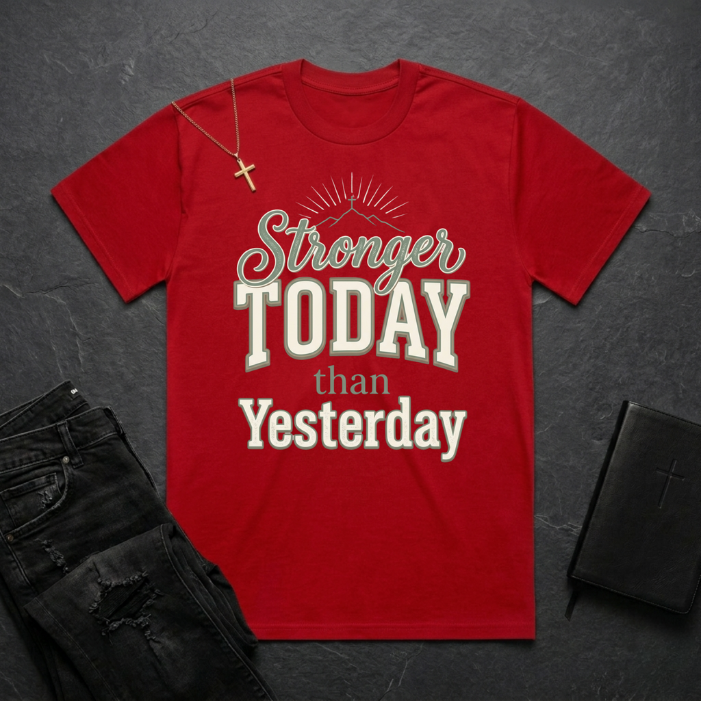 Stronger Today Hero BoxTee