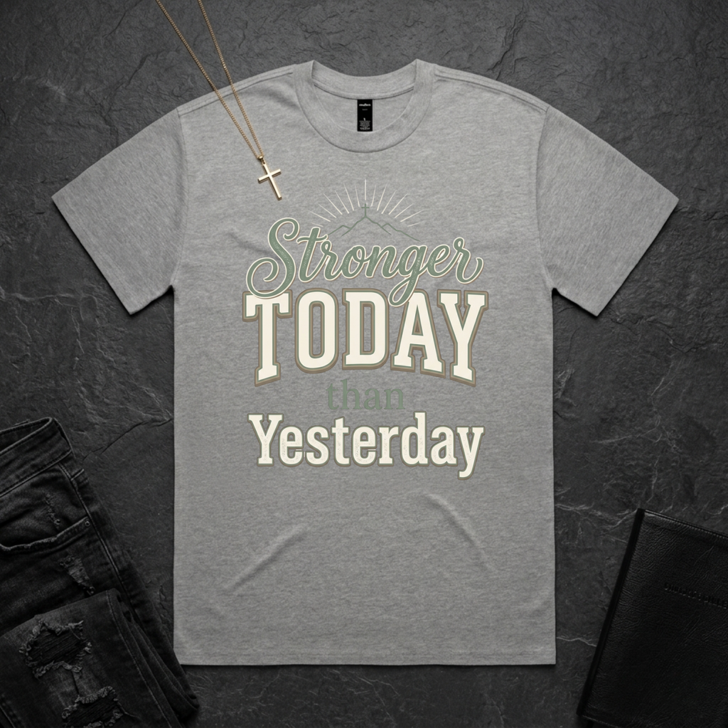 Stronger Today Hero BoxTee